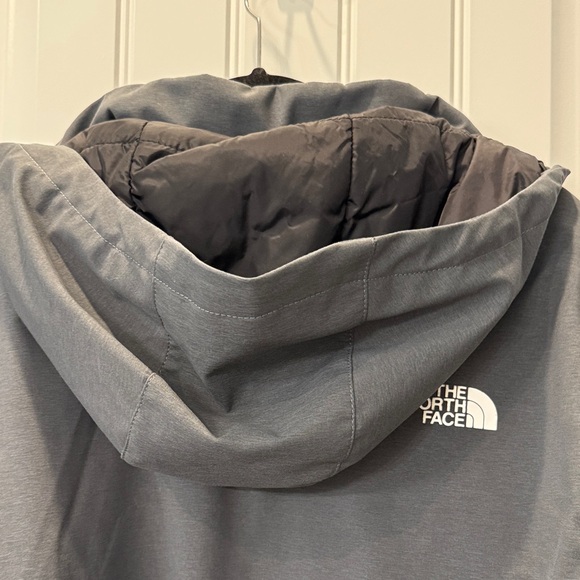 The North Face Men's Charcoal Winter Coat Parka XL XLarge - Picture 16 of 16